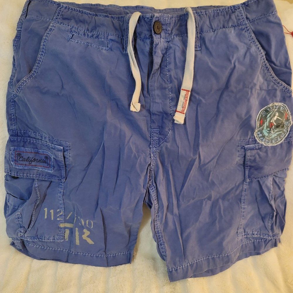 Mens True Religion Cargo Shorts Size 38
